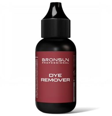 BRONSUN Remover 30 ml | Remover for Eyebrows and Eyelashes | Skin-friendly Brightener | Colour Corrector with Neutral pH Value | Ideal for Removing Colour Stains