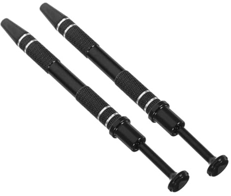 HOLIDYOYO 2 Stück Robuster Krallengreifer für Kleinteile Flexibler Heavy Duty Grabber Präziser Ic Chip Aufnahmewerkzeug Elektronischer Schrauben und Bauteilgreifer Langlebig und Vielseitig