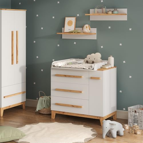 VitaliSpa Commode à Langer Malia Blanc/Artisan 98x98cm