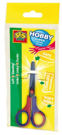Ses - 14831 - Loisir Créatif - Ciseaux Soft Gaucher