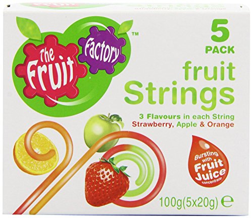 The Fruit Factory Jordgubbsfrukt strängar 100 g