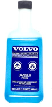Volvo Genuine 1189943 Windshield Washer Fluid 32 FL. Oz (1 Quart)