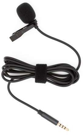 System-S Jack 3,5 mm AUX audio microfono lavalier microfono per intervista YouTube videoconferenza podcast dettato