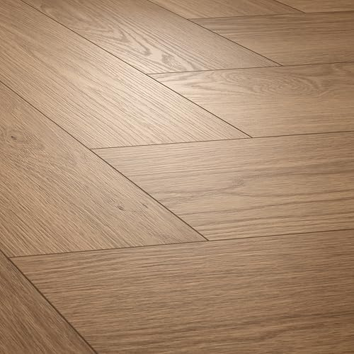 EGGER NatureSense Herringbone Laminat EL2134 Baronia Eiche braun 840x168x8mm (1,976m²)