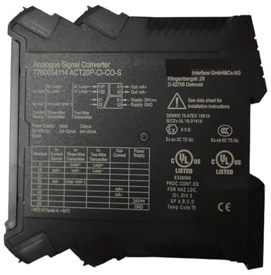 ZGHQHCDRH DC Current Voltage, Signal Intelligent Isolator, 7760054114 ACT-20P-CI-COS