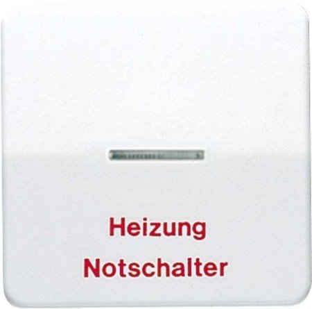 Jung CD590HWW Wippe Heizung Notschalter