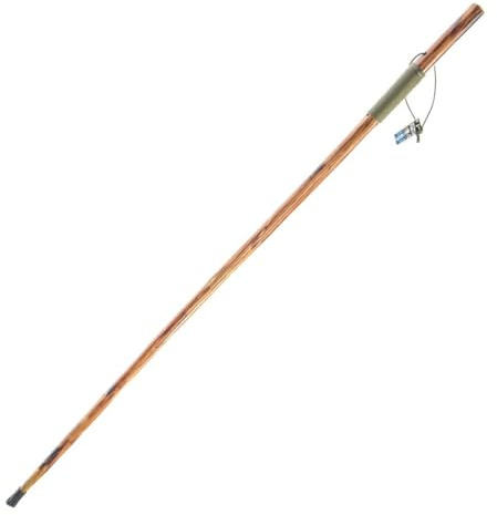 SE Survivor Series Green 12' Paracord Walking/Hiking Stick with 440 lb Pull Capacity, 55 - WS636-55GN