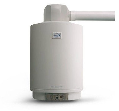 Scaldabagno A Gas Ad Accumulo Ariston S/Sga Ffi-E 100 Completo Di Kit Scarico Fumi Metano