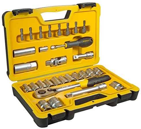 STANLEY Set di chiavi a bussola, 30 pezzi, 1/2 pollici, 1 pezzi, STHT0 – 73929