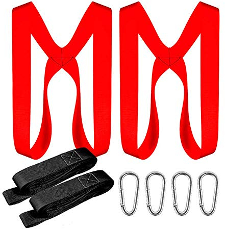 PONSA Easy UP Set bestehend aus 2 Tragegurte + 2 Bänder um Möbel und schwere Gegenstände zu transportieren. Set Transportgurt. 031300001001