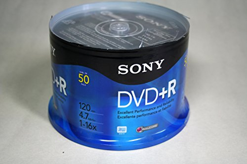 Sony Dvd, Dvd+R, Spndl, 50/Pk