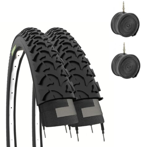 ECOVELO EBA20MBE 2 COPERTONI 20 X 1.95 (50-406) + CAMERE Pneumatici in Gomma MTB Bambino Mountain Bike Bici Bicicletta