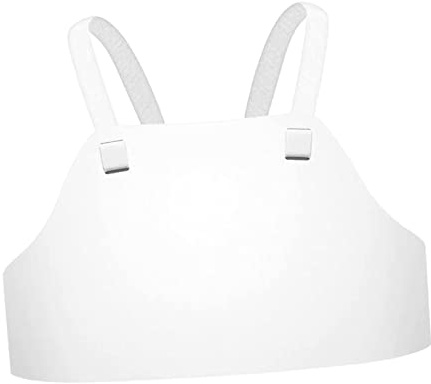 Perfeclan Brustschutz, Unisex Kinder Körperschutz Karate Ausrüstung Fechten Sport Brustschutz für MMA Baseball Taekwondo Fußball Kickboxen