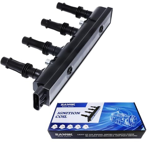 Ignition Coil Pack Compatible with 1.4L Turbo Chevy Cruze Sonic Trax Volt Cadillac ELR Buick Encore 2011 2012 2013 2014 2015 2016 2017 2018 2019 2020, Replace D521C UF669 55577898 55579072 25198623