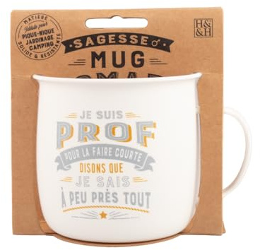 MUG NOMADE - Taza de té y café personalizada Prof - regalo para hombre y mujer