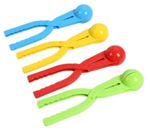 OCKULT Snowball Maker Clip For Kids Adult Snowflake Shape Clip Tongs For Children Outdoor Sand Ball Mold Sports Toys Fight E6B4 To