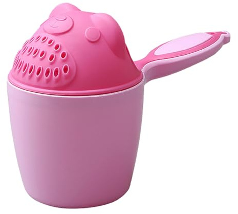 Gobelets de rinçage pour bébé, rinçage de shampooing pour tout-petits, tasse de shampooing en cascade, tasse de lavage mignonne avec poignée, rinçage de bain pour bébé, tasse de lavage pour cheveux en
