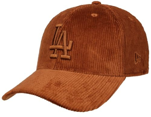New Era 39Thirty Corduroy Dodgers KepsEra Damer/Herrar - curved brim cap basebollkeps fullcap med skärm, Sluten på baksidan Höst Sommar Vår Vinter Sommar-Vinter - M/L ljusbrun
