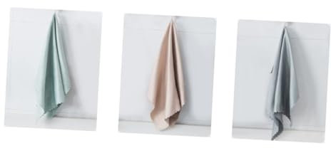 Cabilock 3pcs Fish Scale Rag Microfiber Cleaning Cloths Kitchen Towels Dishcloth Non-stick Dishwashing Towel for Kitchen Utensil