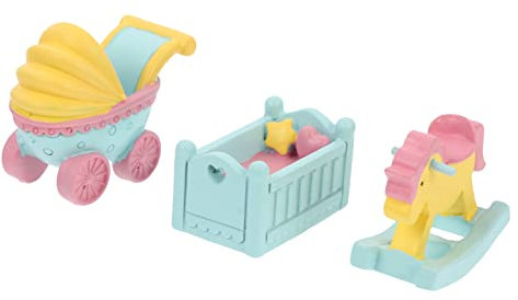 HAWILLOSCH 3pezzi Decorazioni Per Compleanno Ornamentazioni Per Culla Carrozzina e Decorazioni Festive Adorabili Per Compleanno e Anniversari
