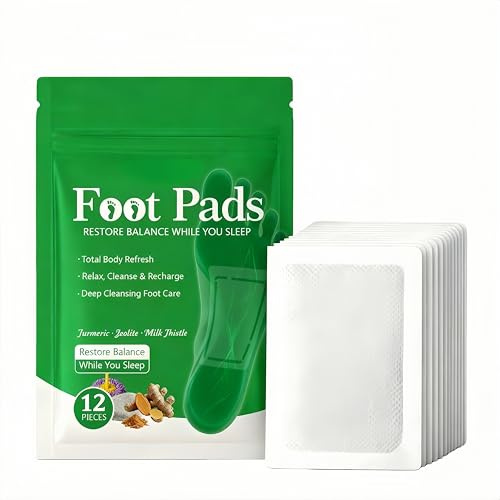 Verdora Deep Cleansing Fußpflaster für eine Gründliche Reinigung, aus Natürlichen Inhaltsstoffen, Körper Entgiften, Fördern die Durchblutung, Verbessern den Schlaf für alle Hauttypen