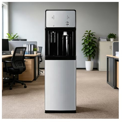 Dispensador De Agua Conexión A La Red Eléctrica,Maquina De Agua Fria Y Caliente,Fuente De Agua De Pie,Agua Caliente,fría Y A Temperatura Ambiente,para Hoteles, Restaurantes