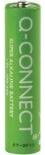 Super Alkaline Batteries Q-CONNECT AAA LR03 1 5V 20pcs / Office Appliances And Machines/Type-1,5V / Kind-LR3 / Colour-Green/Size-AAA/Dimensions (mm)-Diameter: 10,5 Wysoko