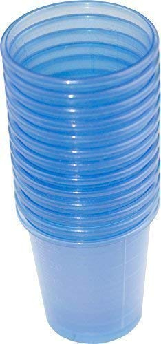Medi-Inn+ Medikamentenbecher (80 Stück, Farbe: blau)