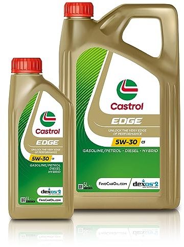 1 L + 5 L = 6 Liter Castrol Edge Fluid Titanium 5W-30 C3 Motoröl