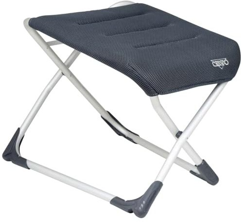 Crespo aa-231/82 air-Elite footstool-3d gepolstert, anthrazit, 57 x 42 x 44 cm