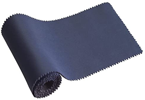 Tastaturabdeckung Tuch Klavier 88 Tasten Staubschutz Klaviertastatur Abdeckung Hohe Technologie Stoff Keyboard Cover Für e piano Flügel Klavier – Länge 127cm Breite 15cm, Dark Blue