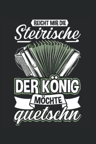 Steirische Harmonika Ziachorgl: Steirische Harmonika Notizbuch Tagebuch | DIN A5 | Liniert | 120 Seiten