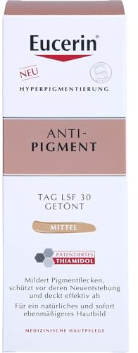 Eucerin Anti-Pigment getönte Tagespflege LSF 30 mittel, 50 ml Crème