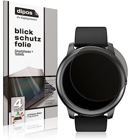 dipos Blickschutzfolie für Haylou LS05S | Displayschutz matt mit 4-Wege Sichtschutz-Effekt, Privacy Filter, passt perfekt, kratzfest, blasenfrei, selbstklebend