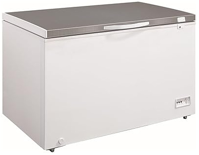 Commercial Chest Freezer Solid White lid 295 litres | Stalwart DA-BD300