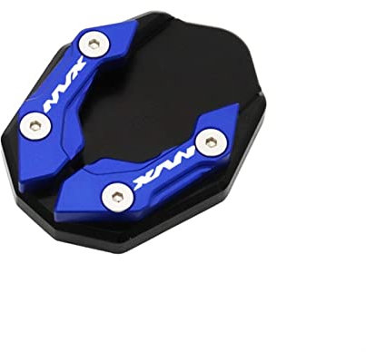 TXCJNIU Seitenständer Motorradzubehör CNC-Aluminium-Seitenständer Vergrößern Platte Ständerverlängerung Für Y&amaha NVX155 AEROX155 NVX 155 AEROX 155