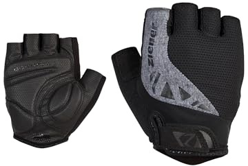 Ziener Herren CLAASS Fahrrad-/Mountainbike-/Radsport-Handschuhe | Kurzfinger - atmungsaktiv/dämpfend, Grey Melange, 10