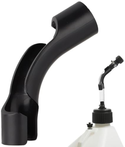 Racing tubo flessibile per caraffa carburante, bombole di gas e serbatoi d'uso, angolo ottimale di 45° per una facile combustione
