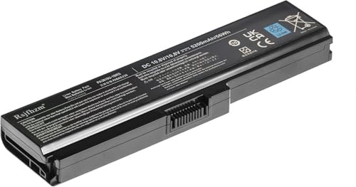 Rsjfhzm 5200mAh PA3817U-1BRS Laptop Ersatz Akku für Toshiba Satellite C650 | L750 L755 C650D C655 C660 C660D C665 C670 C670D L650 L670 L775 Series PA3819U-1BRS PABAS227 PABAS228 PABAS229 PABAS230