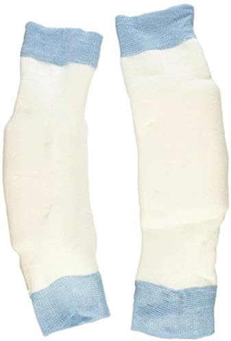 Rolyan Protecteurs coude / talon, paire de manchon de 28cm maximum avec coussinet de gel pour protéger et soulager la pression, support étirable, protecteurs de coude et talon. Taille M
