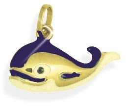 Wal Charms Anhänger echt 14 Karat Gold 585 (Art.206015)