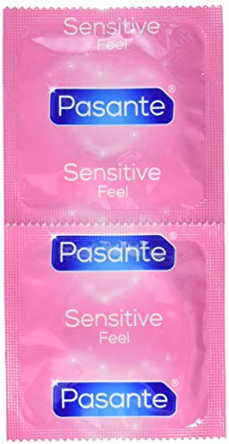 Pasante Feel (Sensitive) Kondome mit denen Sie mehr Gefühl erleben können, 1 x 144 Stück