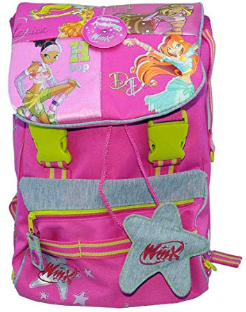 BEST WISHES PRECIOUS 82767 STRETCH MEDIUM RYGGSÄCK WINX, fuchsia