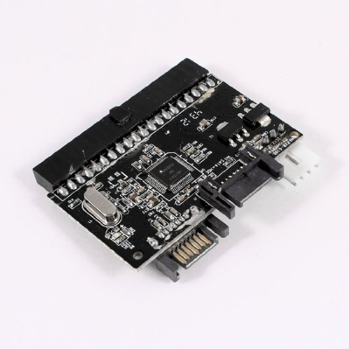 Ruilogod 40 Pin IDE to SATA Serial ATA Converter Adapter for HOST Drive