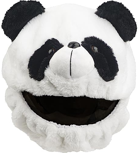 Omoojee Motorcycle Helmet Cover, Funny Helmet Decoration, Fun Rides and Gifts (Plush Animal)