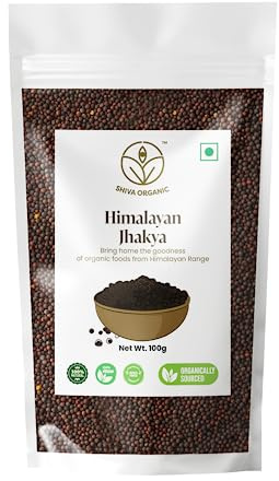 Shiva Organic Himalayan Wild Mustard Seeds (Jakhya), From Uttarakhand (100g)