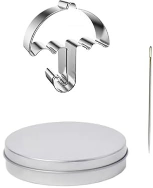 Amosfun Herramientas Para Hacer Dulces De Azúcar Cortadores De Galletas Con Forma De Paraguas Moldes Para Galletas Moldes Para Pasteles De Acero Inoxidable Kit De Juego De Azúcar De