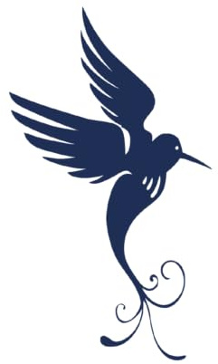 Tattwo.me – Tatouage temporaire pour adultes et enfants, dure 2 semaines, résistant à l'eau – colibris – Encre végétale - certificat cosmétique UE – (M0183)