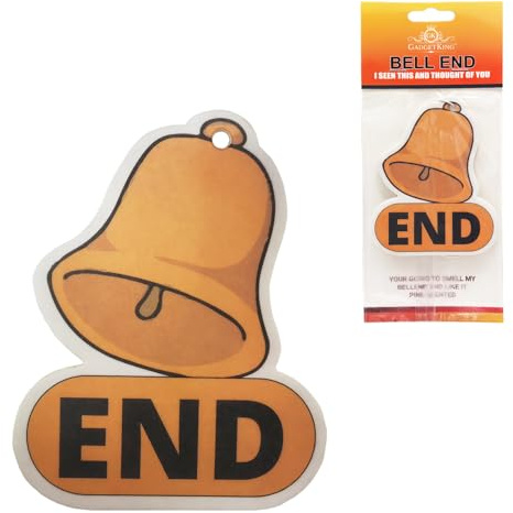 BELLEND Car Air Freshener Gift For Man Dad Boyfriend Men Husband Unusual Him Gadget Rude Granddad Present Xmas IdeaAdult Secret Santa Stocking Filler Practical Joke April Fools Brother Boss