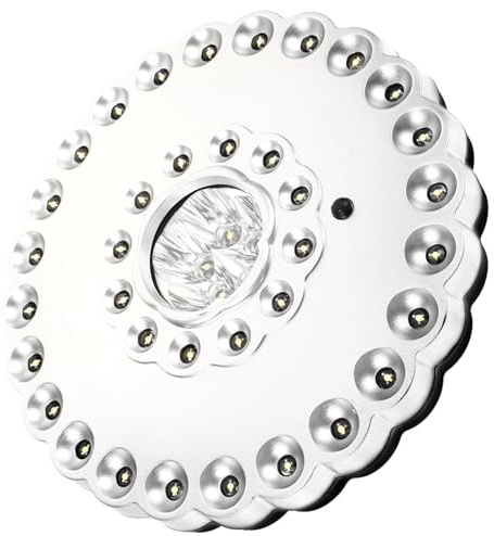 UKCOCO Lampada Led Per Ombrellone Da Giardino Luce Portatile Per Campeggio e Illuminazione Esterna Gancio Per Riparo e Uso Versatile All Aperto